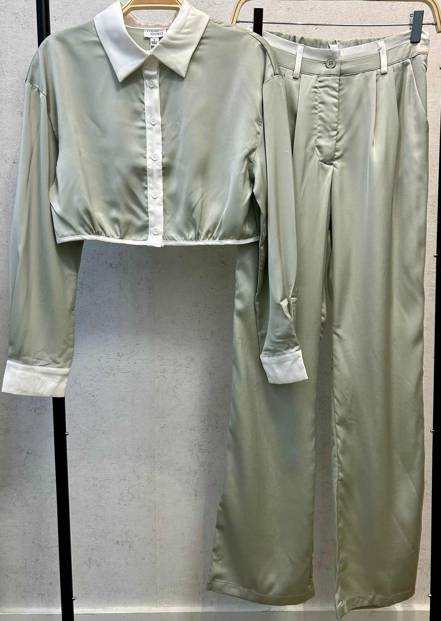Pant Set Light Green